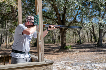 clay pigeon shoot
