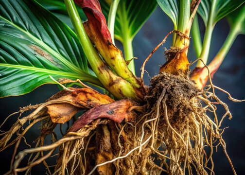 Low-light images aid in early cannabis root rot detection.  Prevent this disease through this visual identification guide.