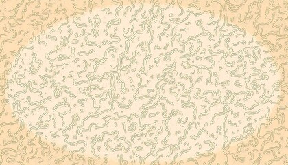Fototapeta premium Abstract Beige Background With Intertwined Lines
