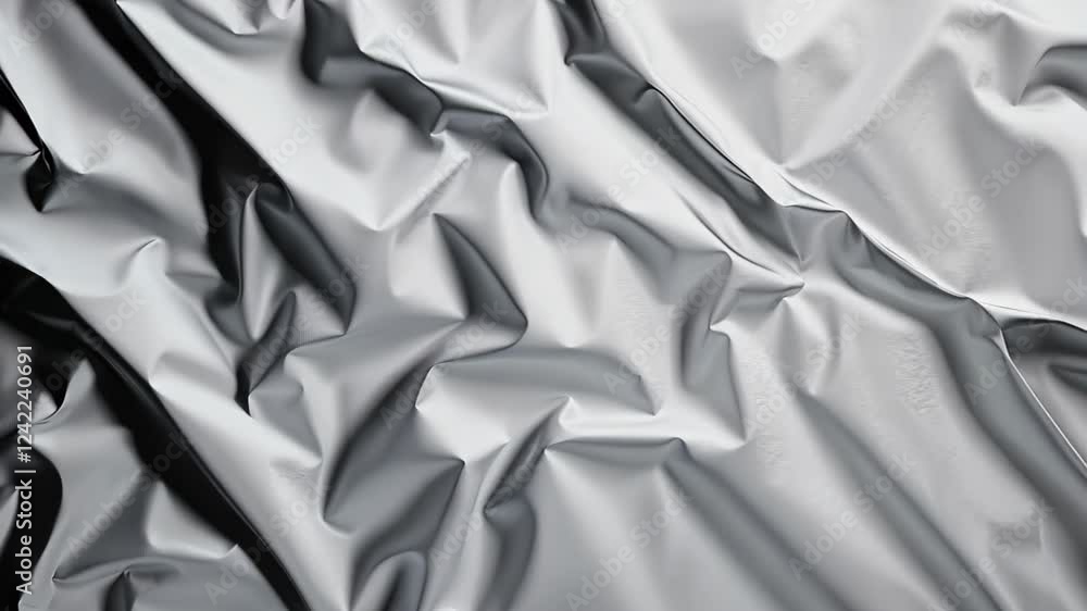 Poster silver foil texture background for modern design and creative projects featuring metallic shine and 