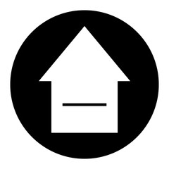 home icon button