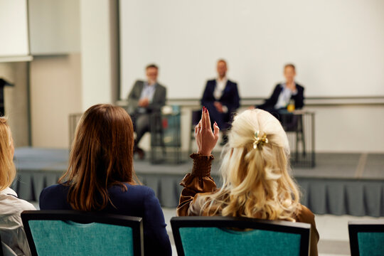 Participation in a business discussion