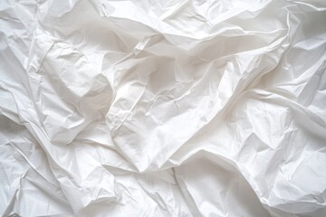 Obraz premium Crumpled white paper texture background (6)