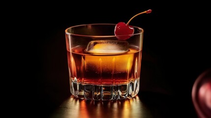 Half-filled wine glass resting beside a variety of fresh fruits, symbolizing balance and enjoyment in life's simple pleasures.