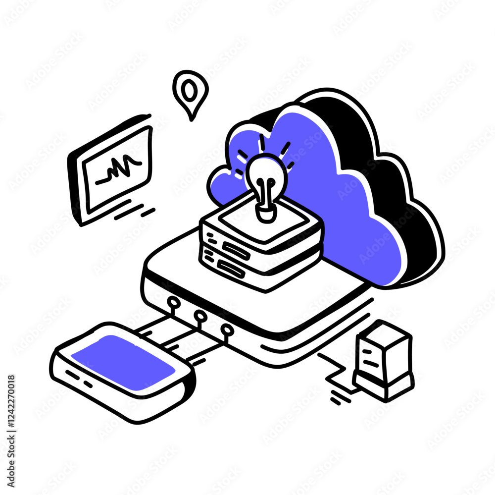 Poster edge computing, where data is processed locally at the edge of the network, reducing latency and imp