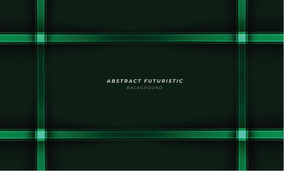 Green abstract background. Vector illustration for your design. Eps 10.
