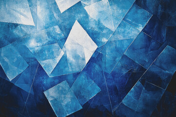 Blue abstract background featuring a repeating pattern of squares creating a modern and dynamic visual effect for design projects