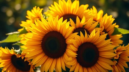 Fototapeta premium sunflower in the garden