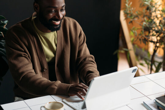 Happy freelancer