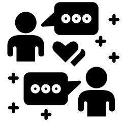 Fototapeta premium Engagement Icon