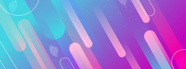 colorful vibrant gradient geometric background perfect for web design, creative presentations, or modern digital wallpapers