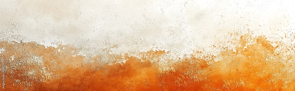 Poster a subtle yet striking orange and white gradient with a smooth grainy texture, offering a serene back