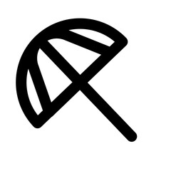 umbrella icon vector illustrator