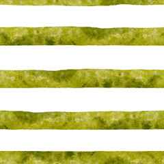 Obraz premium Textured Green Horizontal Stripes Pattern Featuring Various Shades and Unique Design Elements