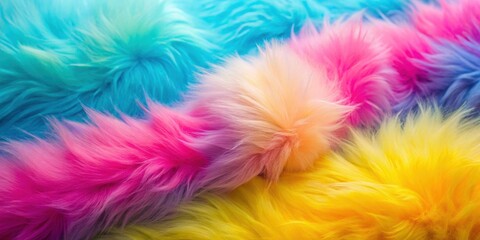 Vibrant gradient background featuring a mix of fuzzy pink, blue, and yellow tones perfect for a playful and whimsical design