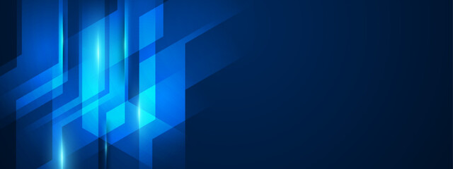 Blue elegant style on gradient geometric background design ideal for modern websites, business presentations, and corporate materials