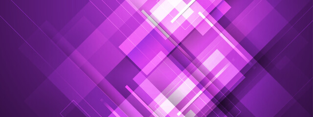 Purple gradient geometric background for modern web design, professional presentation layouts, and creative marketing materials