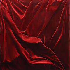 Obraz premium red silk background