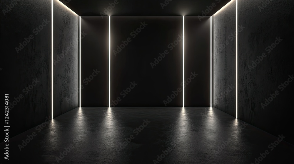 Poster a dark, textured background with subtle lighting and an open area for text.
