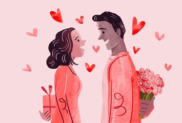 happy valentines day background