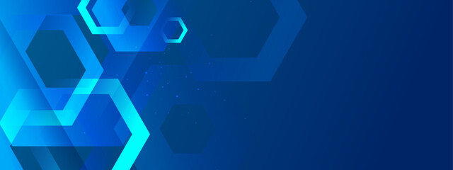 Blue gradient geometric background perfect for presentations, technology designs, or modern themed projects