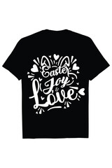 Happy Easter Blessings Bunny Ears Typography Design