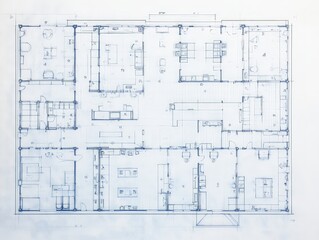 Blueprint: Architectural Design of a Modern Building.