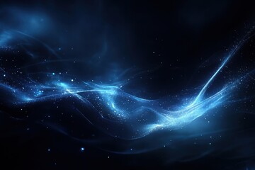 Blue abstract wallpaper design with smooth gradients and shapes for digital backgrounds