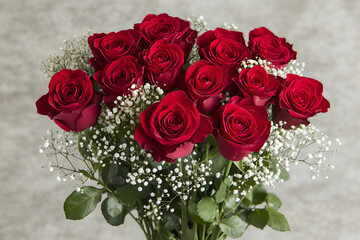 Obraz premium bouquet of red roses