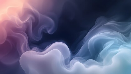 Fototapeta premium Organic Smoke and Fluid Motion Background
