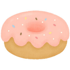 Strawberry donut 