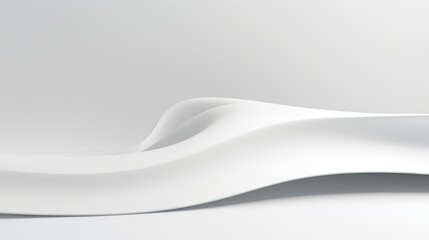 Obraz premium Free abstract white background minimal futuristic architectural space wallpaper