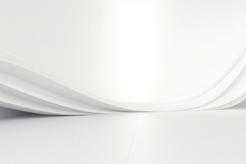 Obraz premium Free abstract white background minimal futuristic architectural space wallpaper