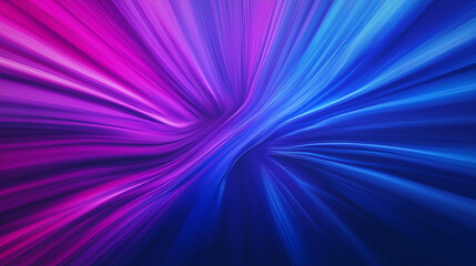 Vibrant Abstract Background with Dynamic Lines of Purple and Blue