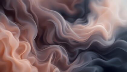 Obraz premium Organic Smoke and Fluid Motion Background