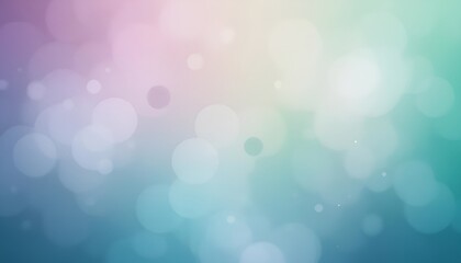 Obraz premium Abstract Dreamy Background: A mesmerizing blend of soft, ethereal pastel hues with a captivating bokeh effect, creating a dreamy and calming ambiance perfect for any creative project. 