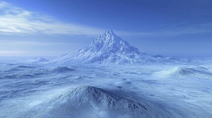 Expansive View of Gently Undulating Plains in Tundra Landscape