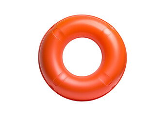 Rubber ring Isolated on Transparent or White Background.