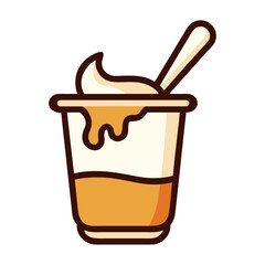 Yogurt Cup Icon