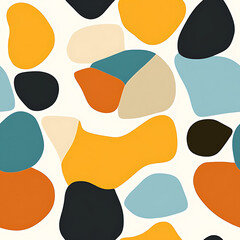 Carpet or tile patterns for interior decoration