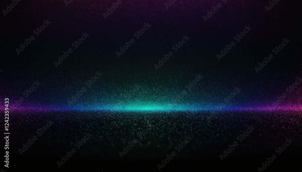 Aufkleber abstract background with cyber particles 5
