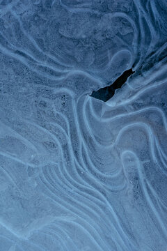 Abstract frozen winter background