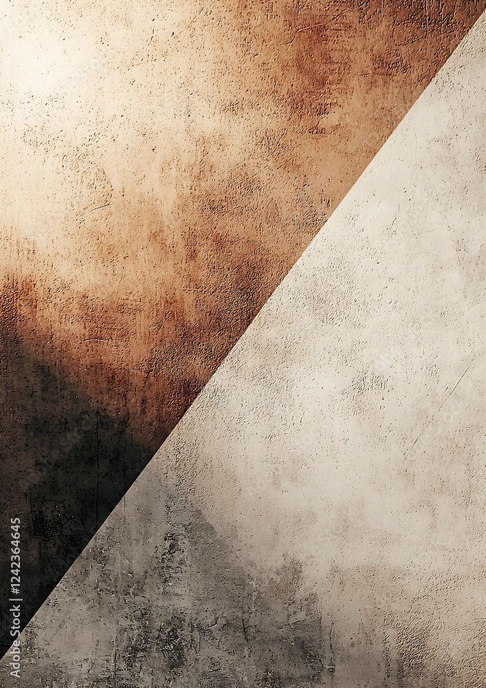Poster an abstract grainy gradient texture background with a neutral and minimalist design, suitable for su