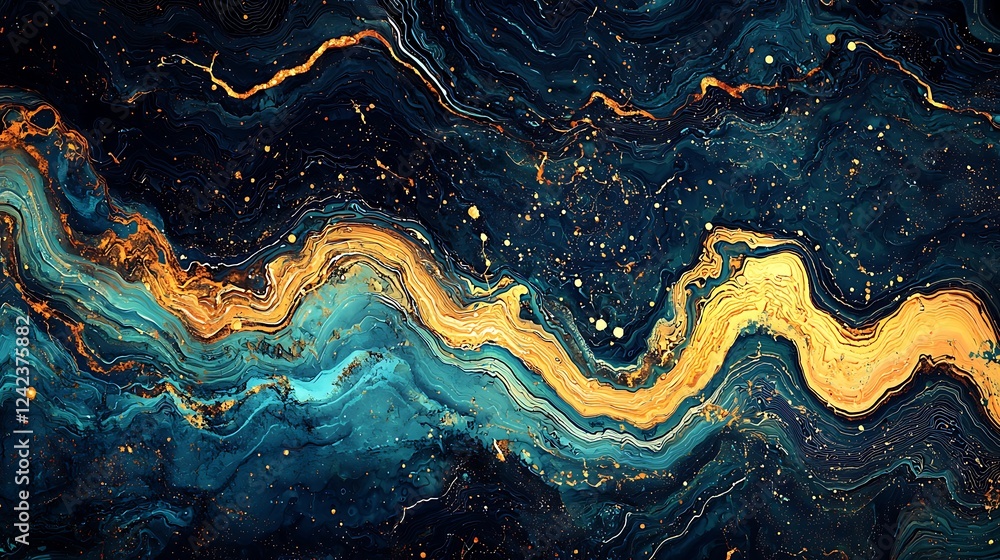 Aufkleber an abstract retro wave grainy noise background texture, perfect for designs that require a dynamic a