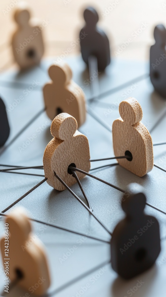 Aufkleber global network connection teamwork collaboration and communication concept