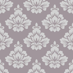 Victorian Damask Luxury Decorative Fabric Pattern.