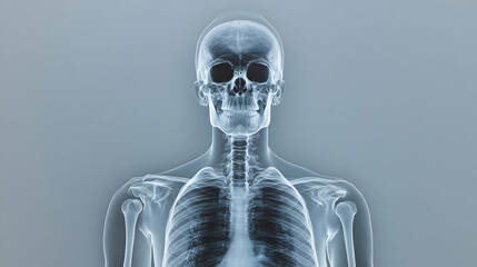 Friction x ray image of human