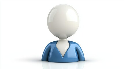 Stylish casual wear, person in blue and white shirts for everyday fashion