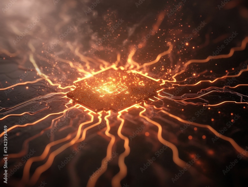 Poster advanced malware breaching a glowing firewall cybersecurity lab digital futuristic setting close-up 