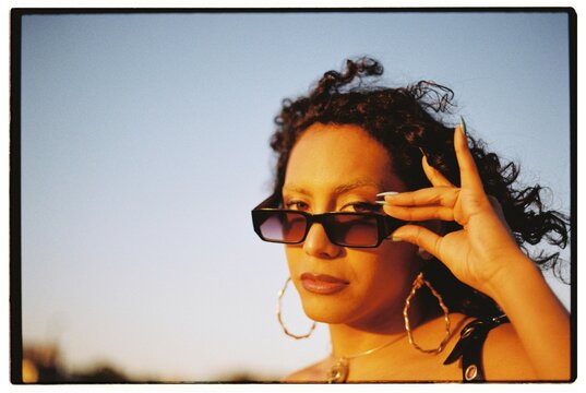 Transgender Woman posing for the Camera